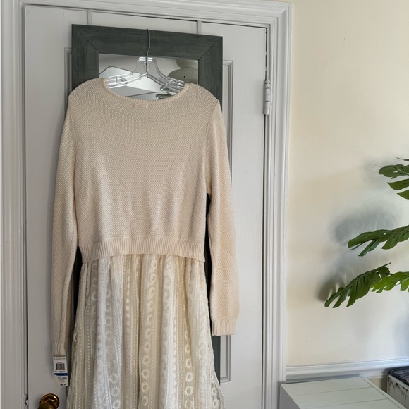Maison Jules Sweater And Tulle Dress - Picture 9 of 15